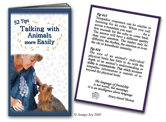 Book 52 Tips  Talking with Animals more Easily by AnupoJoy